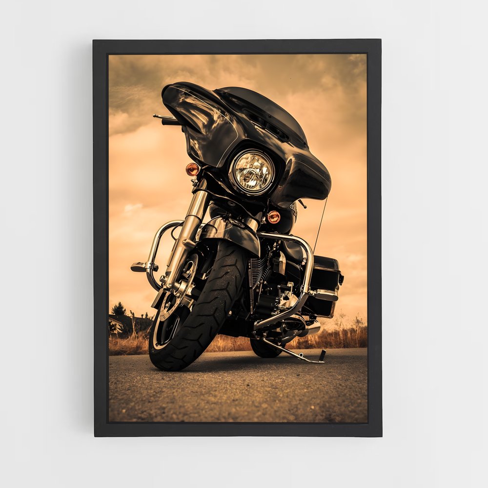 Poster Moto Street Glide Spécial Impressionnant – affiche Harley-Davidson (vue 2)